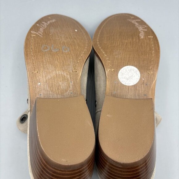 Sam Edelman Beige Suede Pedra Grommet Women’s Ankle Boots Size 8.5 - Picture 7 of 7